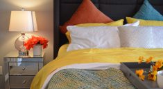 Bed Bedroom Lamp Bedside Pillows  - ErikaWittlieb / Pixabay