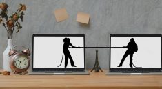 Silhouette Rope Couple Separation  - Tumisu / Pixabay