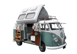 Camper Van Volkswagen House Home  - jean52Photosstock / Pixabay