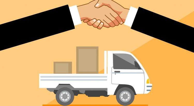 Delivery Truck Handshake Concept  - mohamed_hassan / Pixabay