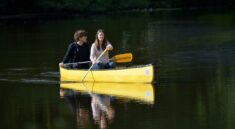 sports, canoe, woman