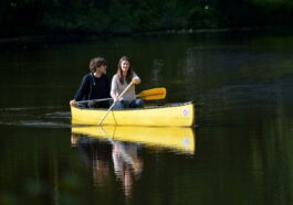 sports, canoe, woman