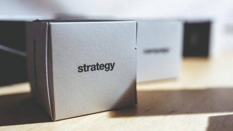 strategy, box, typo