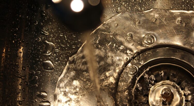 sink, water, tap, nature, drain, stainless, steel, plug